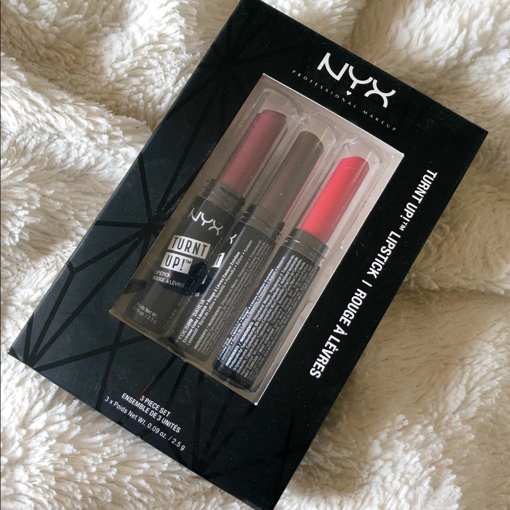 BRAND NEW* NYX Turnt up Lip Trio